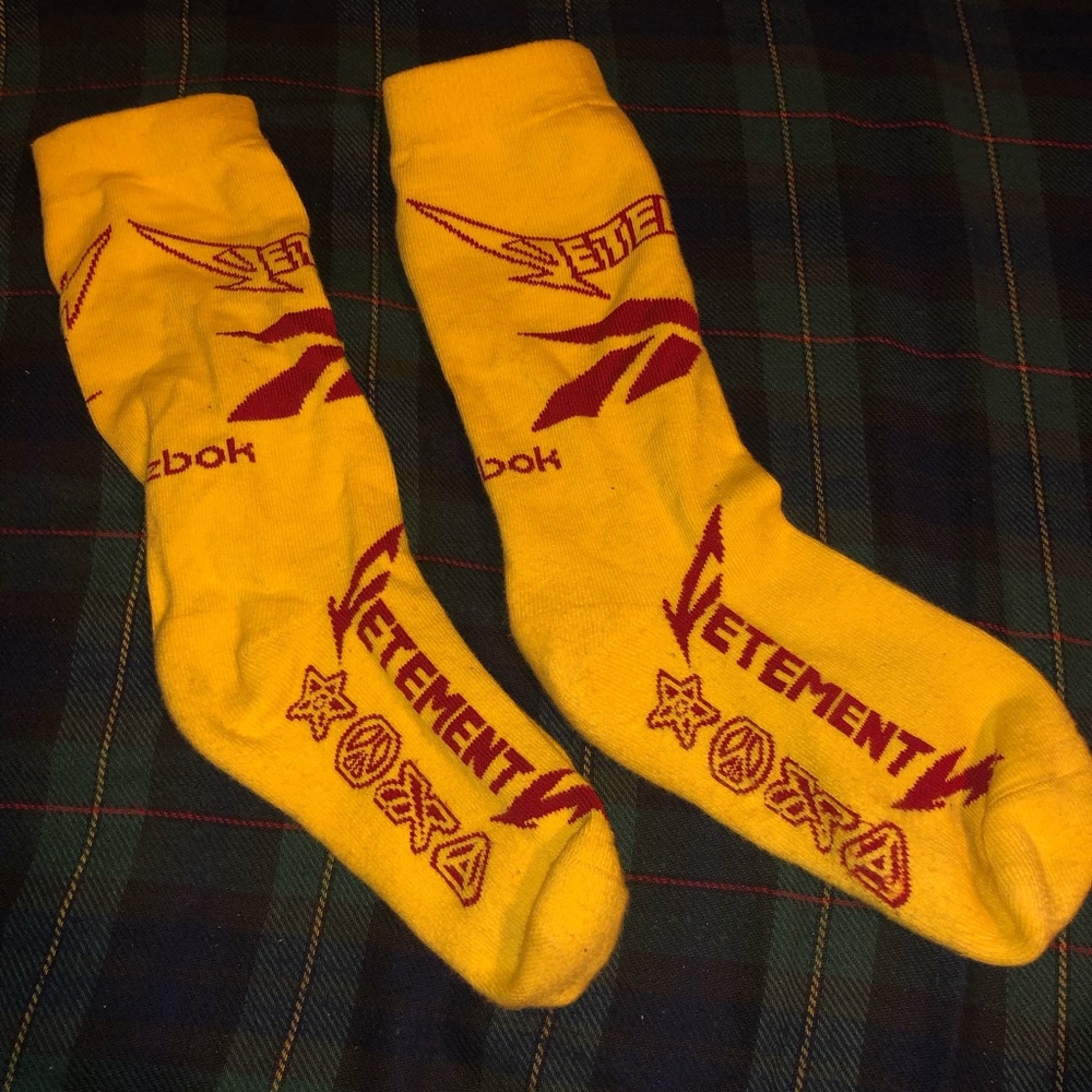 reebok x vetements socks
